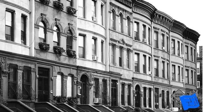 terraced homes with party walls