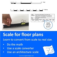 scale for floor plans