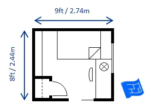 kids bedroom size