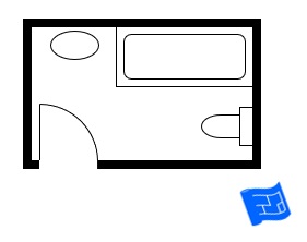 Small Bathroom Floor Plans