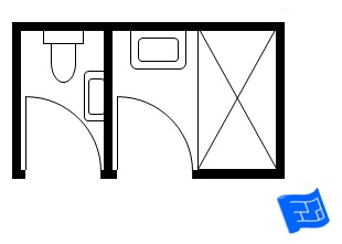 Separate Toilet Room Design Small Bathroom Floor Plans Separate Toilet Room Design Small Bathroom Floor Plans