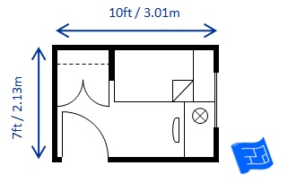 kids bedroom size