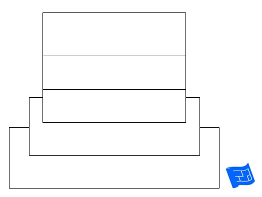 stair wrap square double
