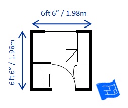 tiny small bedroom design 6.5 x 6.5ft