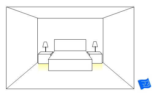 bedroom lighting ideas under bedside table lighting