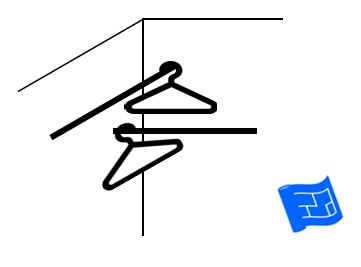closet design mistakges hangars meeting in a corner