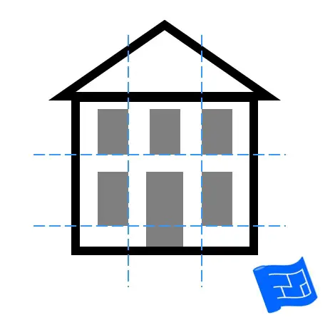 window placement preserving horizontal and vertical lines