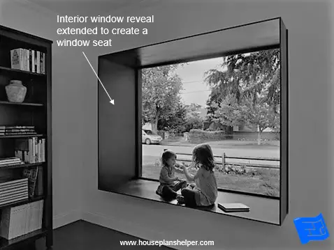 window reveal design extended reveal