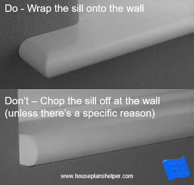 window sill ideas wrap sill around the wall