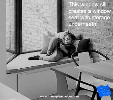 window sill ideas window seat storage