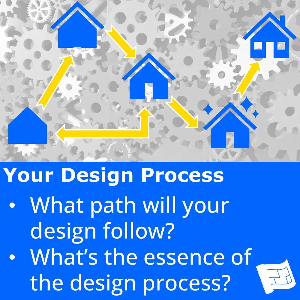your design process for your new build or remodeling project